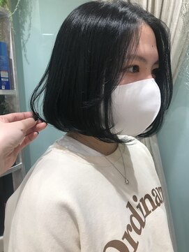 ミント バイ フォルテ(mint by FORTE) 【mint by forte】重めボブスタイル