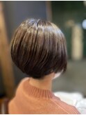 前下がりショートボブ【アルター　鎌取　市原】