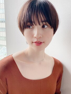 クィーンズガーデンバイケーツーギンザ(QUEEN’S GARDEN by K two GINZA) [K-two銀座]シフォンブラウン/コンパクト小顔ショートヘア[銀座]