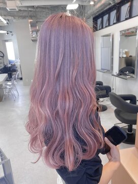 ペレ 渋谷(PELE) K36_ロイヤルピンク ブリーチ1~2回