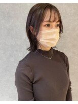 オブジェ シエル(obje't ciel)&nbsp;【Obje’t ciel】natural brown×くびれミディアム【暮石唯】