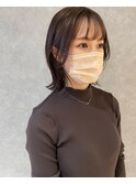 【Obje’t ciel】natural brown×くびれミディアム【暮石唯】