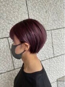 ライズ バイ レボ(RISE by REVO) 大人可愛いイメチェンモードヘアダークアッシュチェリーブラウン