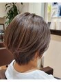 ヘアーアンドメイク ペリドット(hair&make Peridot)&nbsp;お洒落な白髪ぼかしハイライト☆
