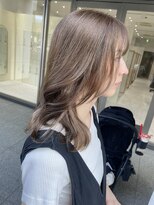 『大人インナーカラー』オリーブベージュ！ハセガワ