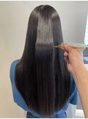 艶髪～髪質改善ストレート&グレーブラック