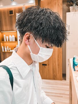 ルースト 渋谷店(ROOST) 縦落ちツイスト/ツイストスパイラル/ツイストパーマ