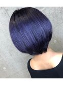 大人ショート×髪質ケア#10 うる艶美髪丸みボブ縮毛矯正