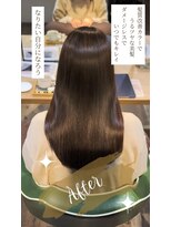 ヒライス 千歳船橋(Hiraeth)&nbsp;色味が抜けて艶色に見えない。艶髪に戻れますか？