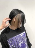 人気no.1 ミルクティーインナーカラー