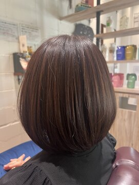 チアー ヘアリラクゼーション(cheer HAIRRELAXATION) 髪質改善トリートメントプレミアム＋菱形ボブ