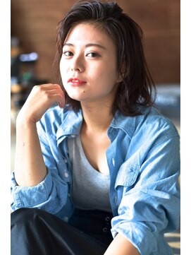 モーブ(MAUVE) MAUVE☆暗髪リラックスボブ TEL054-252-1333