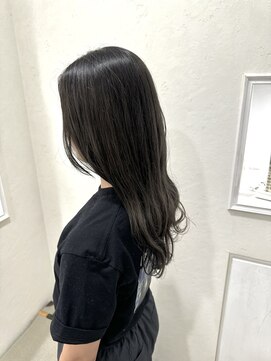 ヘアースペースブルーム リアン 岡町店(HAIR SPACE BLOOM Lien) ブリーチあり/グレージュカラー