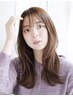 CLEA☆】デザインカット　+　前髪縮毛矯正　￥8400