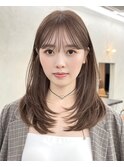 似合わせカット/透明感カラー/暗めカラー/髪質改善/縮毛矯正