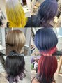 リンドヘアー(Lindo hair) ＊ウルフ×デザインカラー＊私の大好きな組み合わせです♪