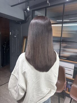 ロフティー 清澄白河(LOFTY) 赤み消し上品艶カラー/透明感／髪質改善/ふんわり柔らかい