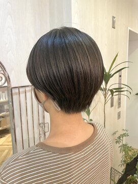 ルーム 郡山店(ROOM) まるっと可愛い♪ショートヘア×髪質改善縮毛矯正◎