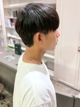 セプト 天神大名(SEPT.) マッシュショート メンズショート ストレート 縮毛矯正