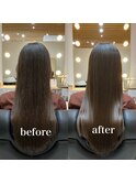 髪質改善、エステカラー・白髪染め　30代、40代、50代