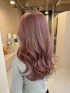 エトレ(etore) ブリーチカラー/ピンクブラウン/ロングレイヤー