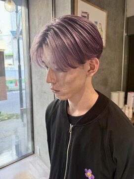 ラック 本厚木店(LUCK) メンズバレイヤージュ（シャドウルーツ）