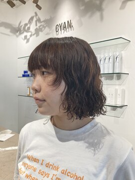 シアン 大須店(CYAN.) ブリーチ履歴にボブパーマ！