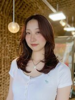 クラフト バイトウキョウ(KRAFT. by TOKYO)&nbsp;レイヤーロング/フェミニンロング/ピンクブラウン