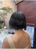 パーマ　ボブ