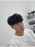 シャドウパーマ/韓国風/ゆるふわパーマ/マッシュ