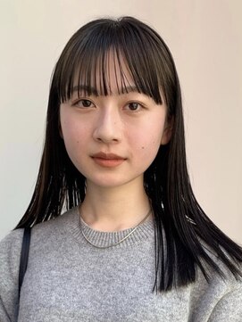 メルシー(merci.) 暗髪透け感カラー