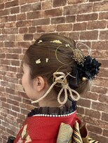 ライム&nbsp;モード系アップスタイル