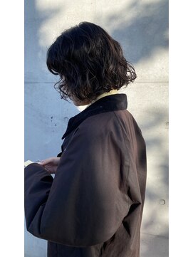 カリラ(CAOLILA) ボブ／ボブパーマ/ミディアムパーマ/くせ毛風パーマ/黒髪パーマ