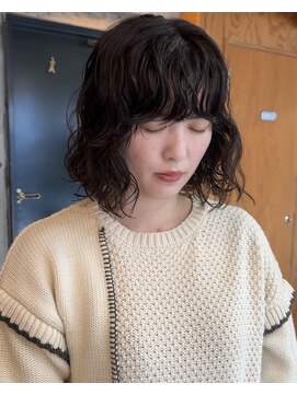 ダコタリッカ(dakota Rikka) 大人女性らしさのあるボブパーマ