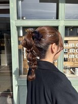 ルーモ(Lumo)&nbsp;お呼ばれセット/編み下ろしポニー/ポニーセット