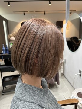 グラフ 立川(Graph.) ブリーチなしダブルカラー Aujua髪質改善トリートメント