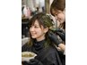 平日限定　江口or出口 指名限定カット＋オーガニックカラー＋トリートメント