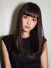 【パヤ毛/広がり/うねり対応】カット+艶髪特化髪質改善酸熱ストレート¥16900