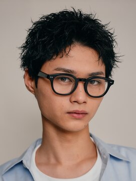 フィフス 仙台(fifth) 仙台刈り上げないスパイキーショートパーマツイストピンパーマ