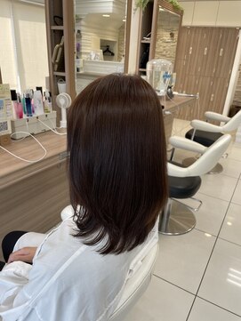 アッシュ 鶴ヶ峰1号店(Ash) 艶感カッパーこなれミディ
