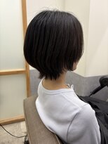 フレームプラス 御堂筋難波店(FRAME +)&nbsp;ショートウルフで襟足涼しく♪