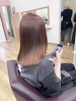 キセイ イオンモール新利府北館店(KISEI) 艶のあるカラー!オレンジベージュ×ミディアム【10代~30代】