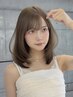 【ケアメニュー★】TOPスタイリストカット＋プレミアムケアカラー　15400円