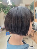 グラムゼロ 大人カワイイショートボブスタイル