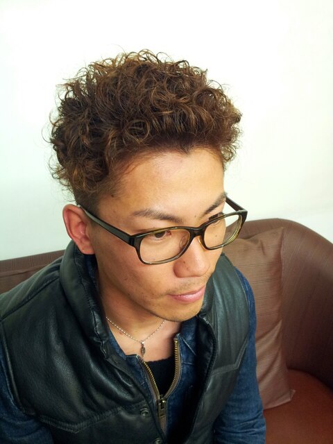 【メンズ】スラムダンク宮城リョータ風ヘアー