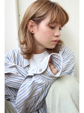 ミラバイグリーン(Mira by green) manish×外ハネ Bob 01