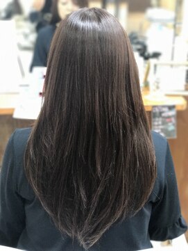 ヘアーフュージョンイザワ ピンクブラウン