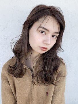 アイティー バイ アルバム 中野店(IT by ALBUM) くせ毛風ゆる巻きスタイル_ローライトスリークボブ_27152