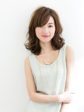 ヘアーメイク アンティーク(HAIR-MAKE ANTIQUE) 大人かわいい無造作ミディ