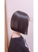 サラサラストレート前下がりボブ　10代　20代　30代オススメ